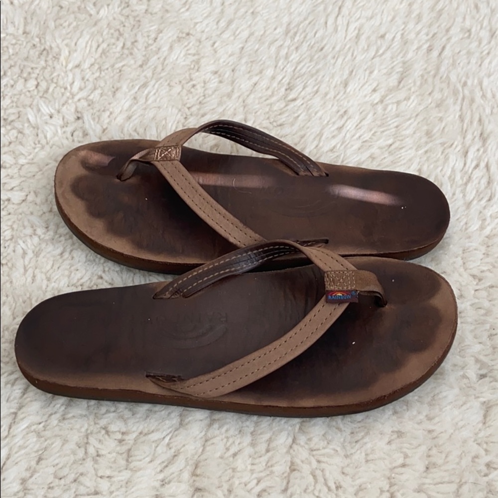COPY - Rainbow leather sandals